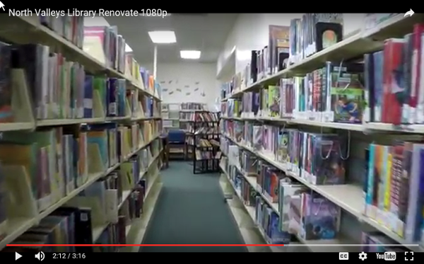 Video of the North Valleys Library