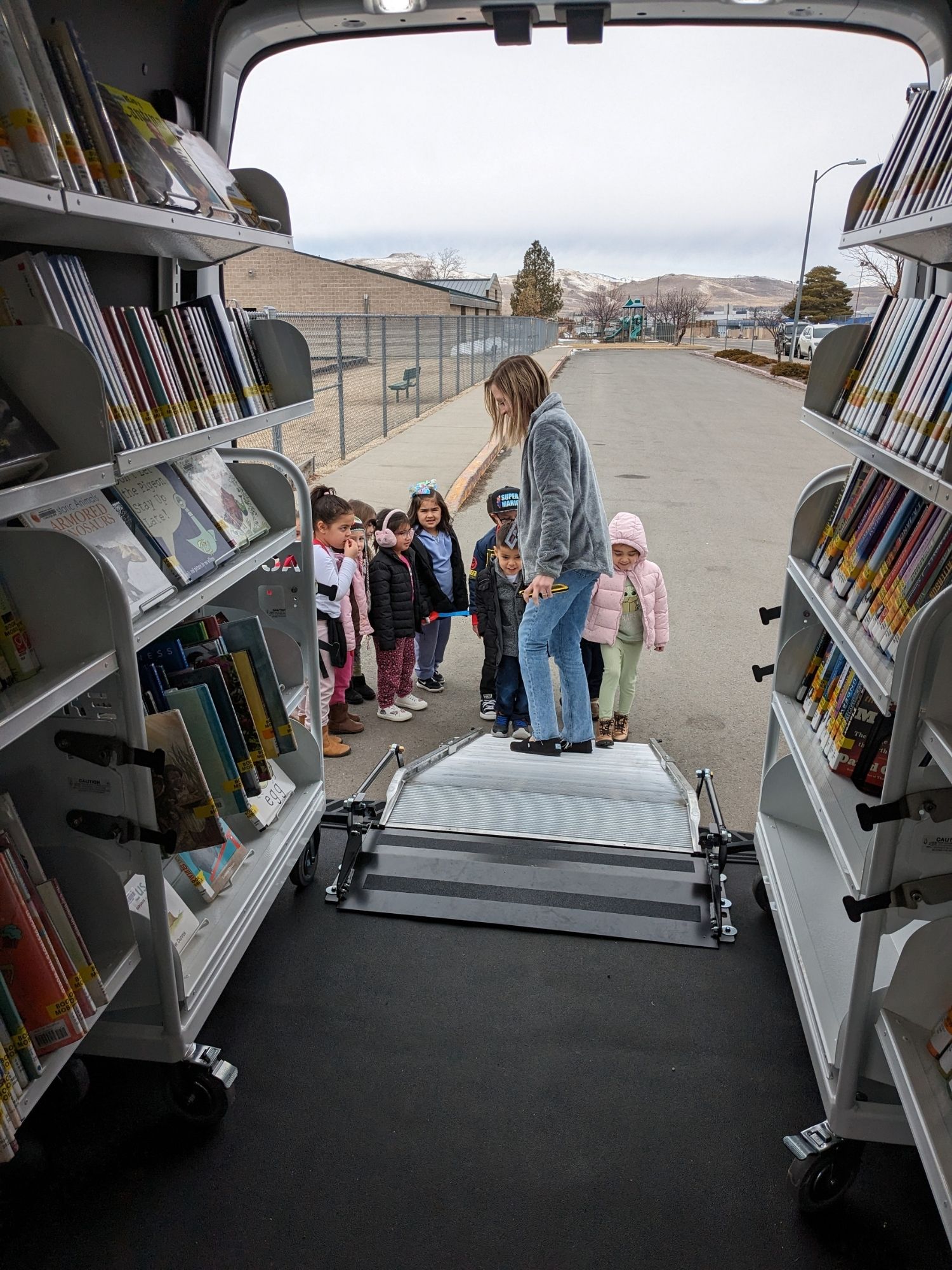 bookmobile interior