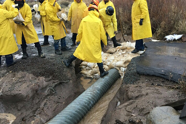 sandbag help for residents